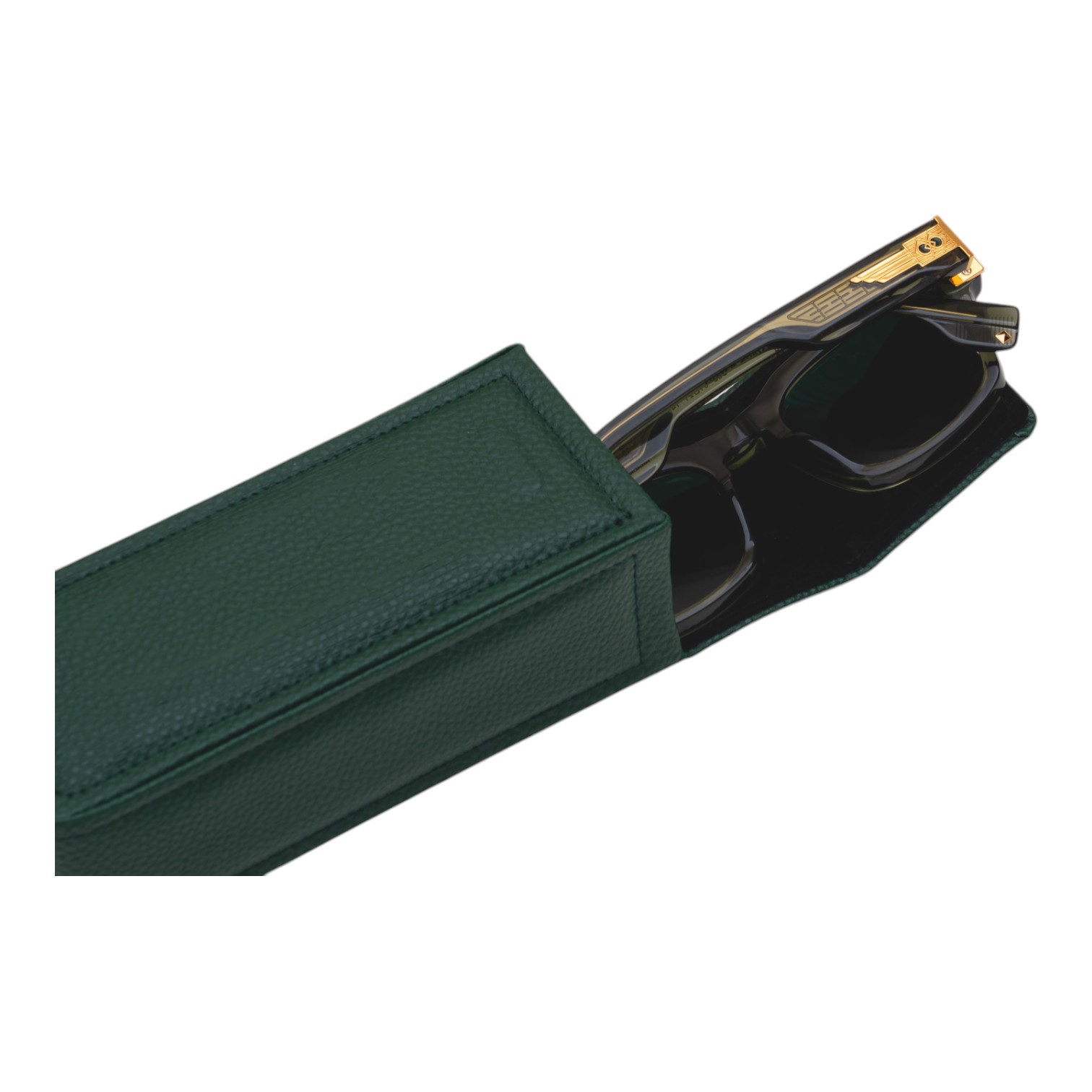 Unique Design Milano The Ray 22k Altın Kahverengi Unisex Güneş Gözlüğü - Görsel 6