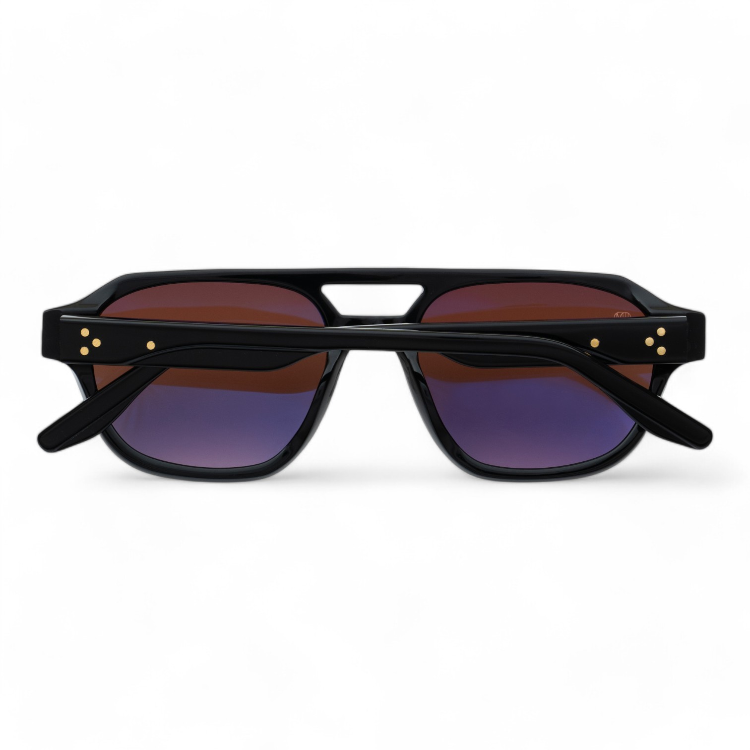 Unique Design Milano The Richie Siyah Unisex Güneş Gözlüğü - Görsel 2