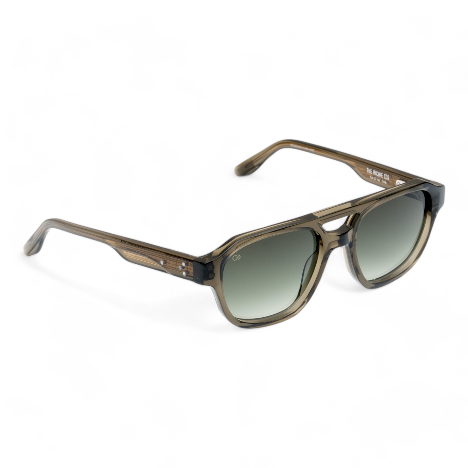 Unique Design Milano The Richie Yeşil Unisex Güneş Gözlüğü - Görsel 3