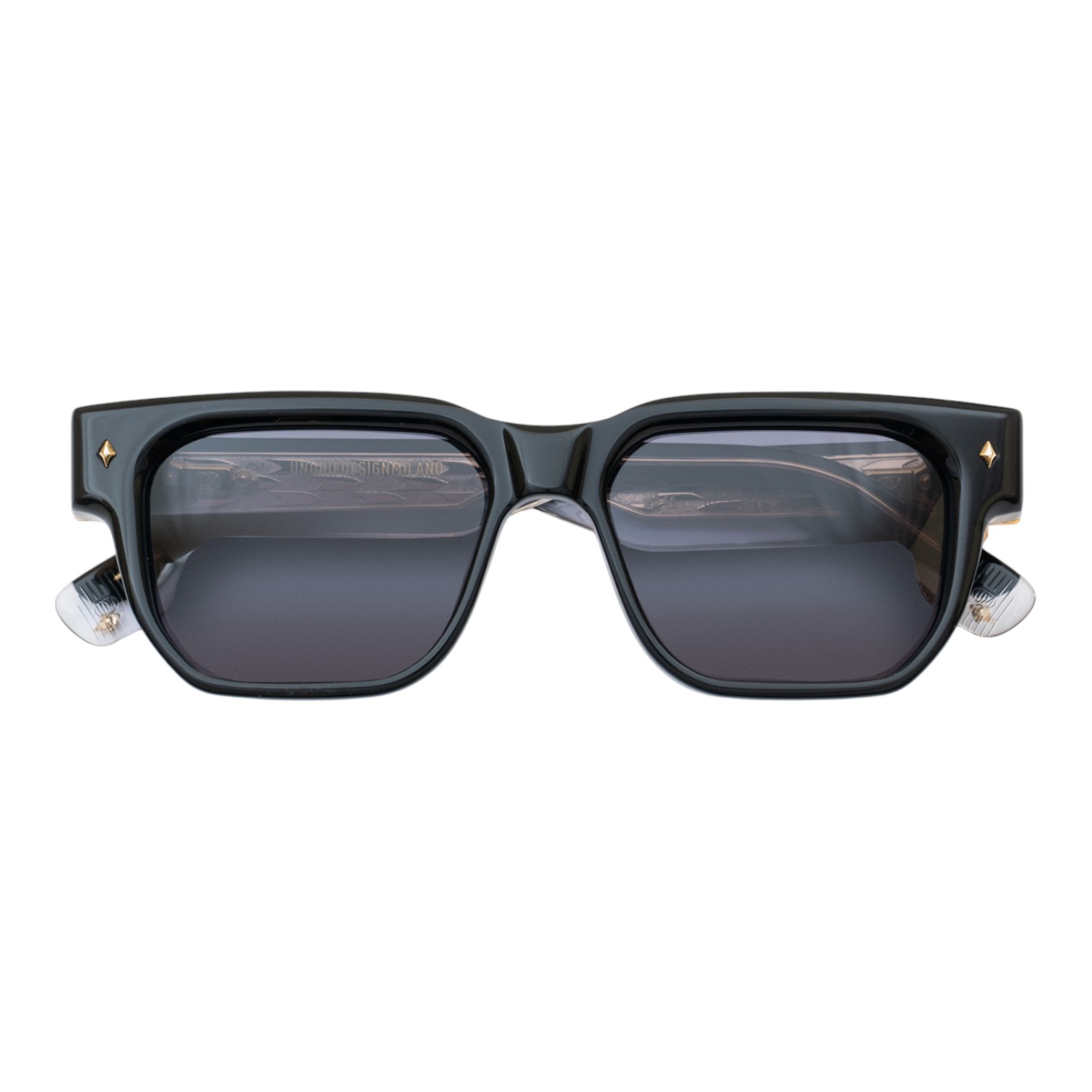 Unique Design Milano The Spark 22k Altın Siyah Unisex Güneş Gözlüğü