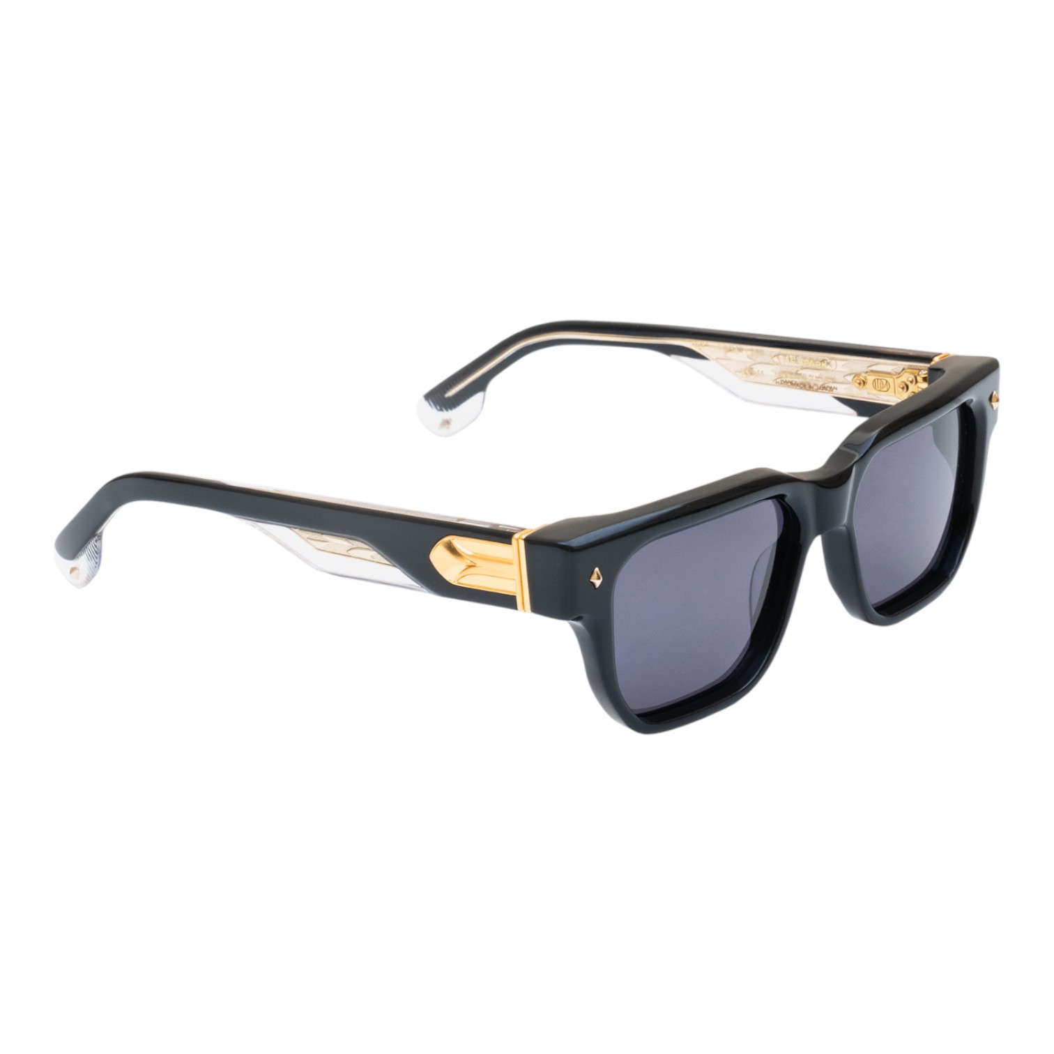 Unique Design Milano The Spark 22k Altın Siyah Unisex Güneş Gözlüğü - Görsel 2