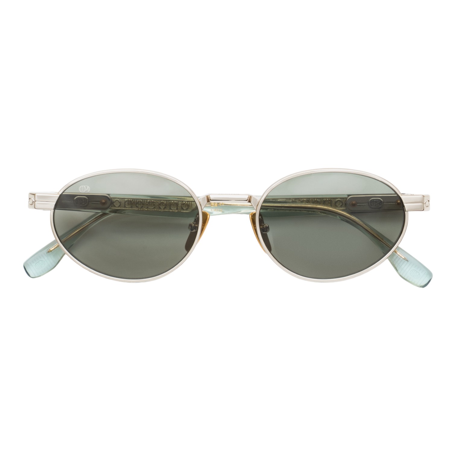 Unique Design Milano Ti Sento Gümüş Turkuaz Unisex Güneş Gözlüğü