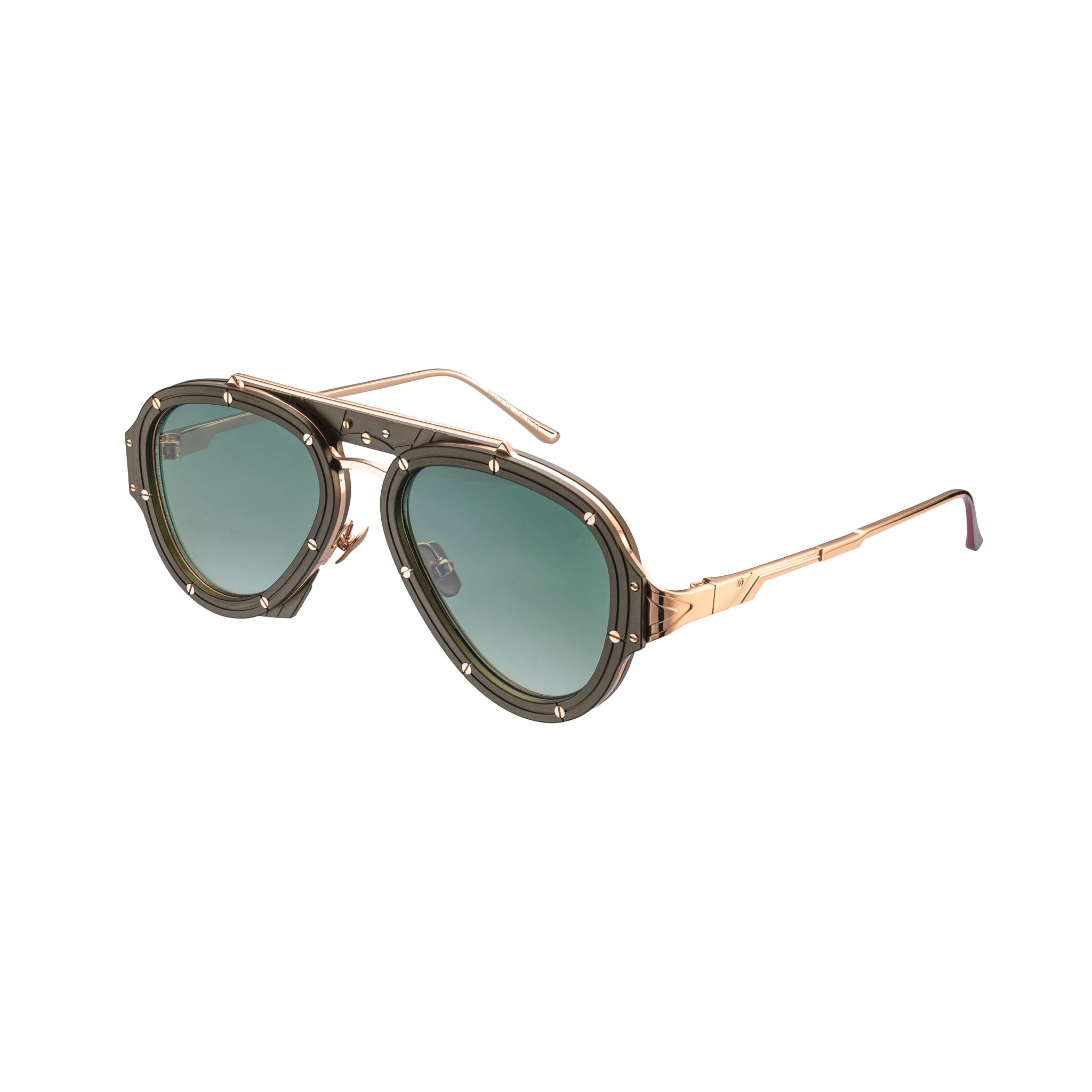Vysen Nissim Rose Gold Gri Titanyum Unisex Güneş Gözlüğü - Görsel 2