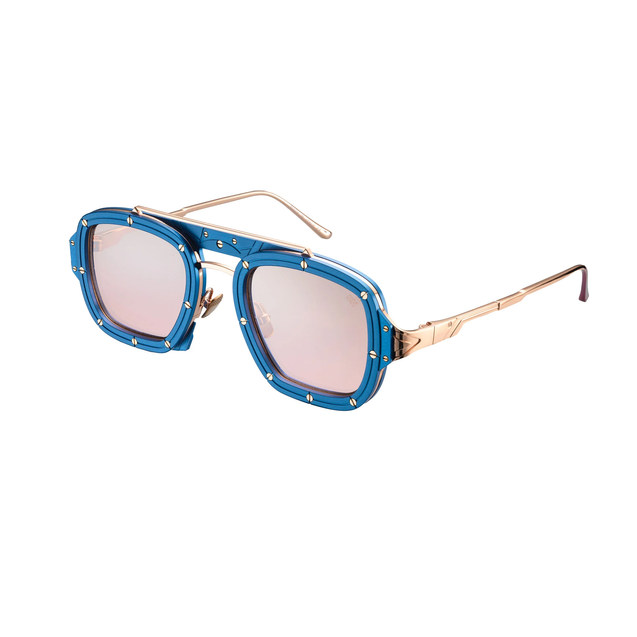 Vysen Rose Gold Mavi Titanyum Unisex Güneş Gözlüğü - Görsel 2