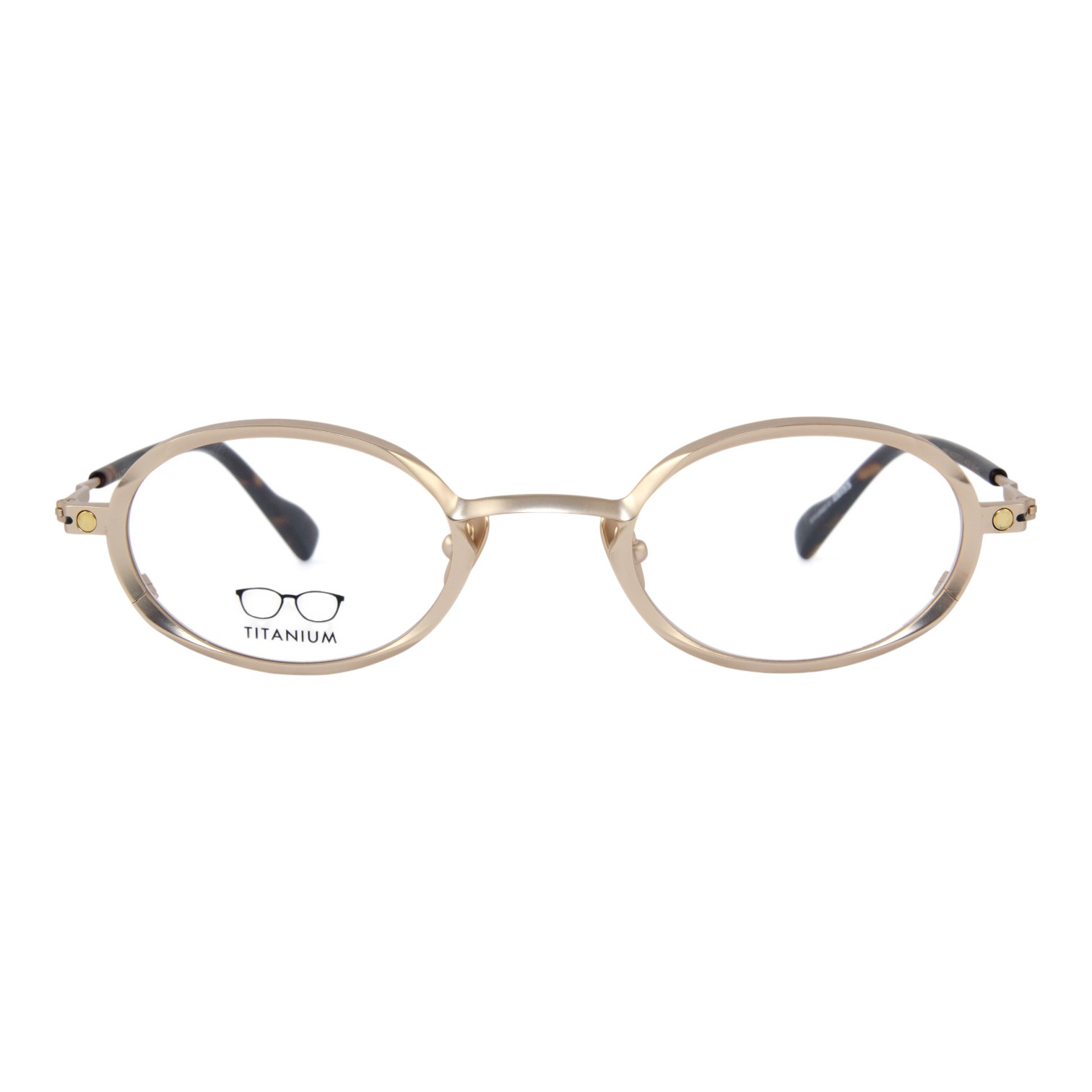 Snob Milano Indy Altın Titanyum Unisex Optik / Güneş Gözlüğü - Görsel 2