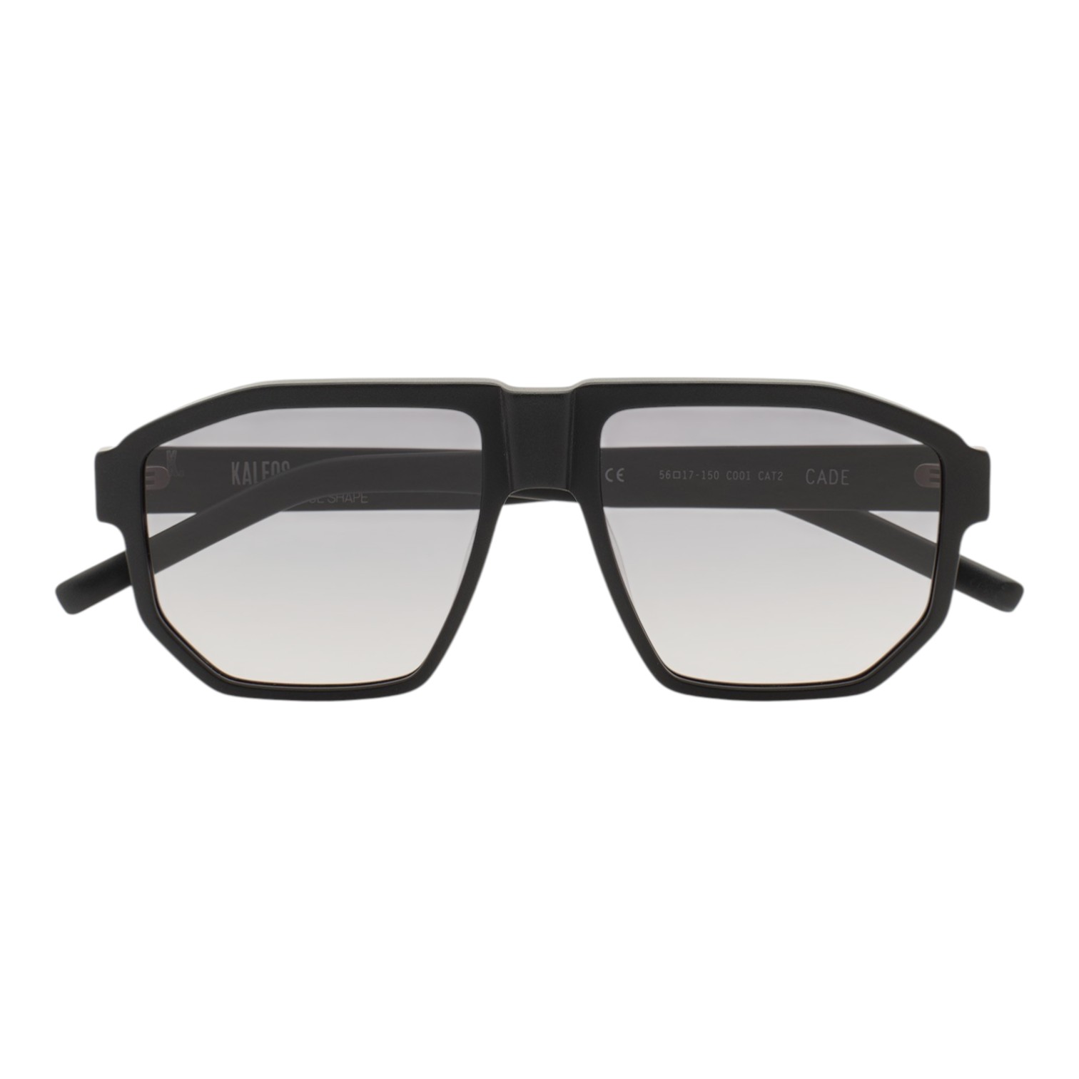 Kaleos Cade Siyah Unisex Güneş Gözlüğü