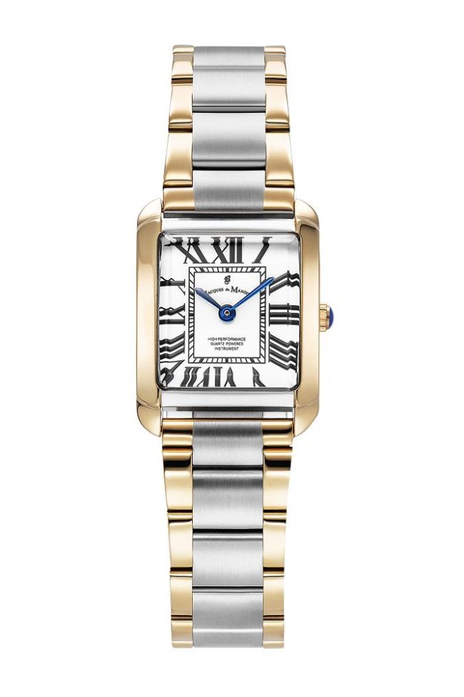 JACQUES DU MANOIR JWL04403 Swiss Made İki Renk Çelik Kadın Saati