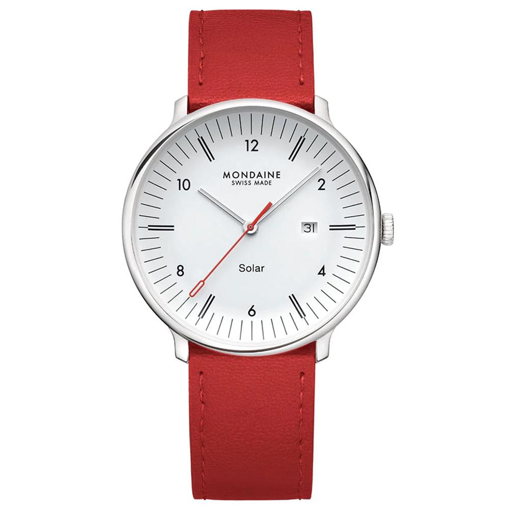 MONDAINE DOPPIO SOLAR MLE.41910.LCV Erkek Kol Saati - Görsel 5