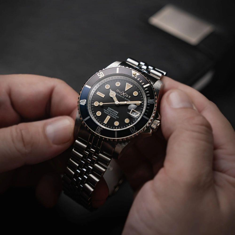 ATLANTICA DIVER OIL BLACK DX-2057-22 Otomatik Erkek Kol Saati - Görsel 3