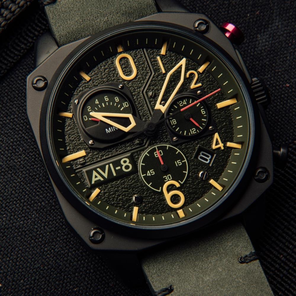AVI-8 AV-4052-08 Erkek Kol Saati - Görsel 5