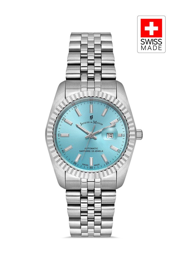 inspiration jwl04108 sellita sw100 25 jewels otomatik mekanizmali swiss made kadin kol saati 14989