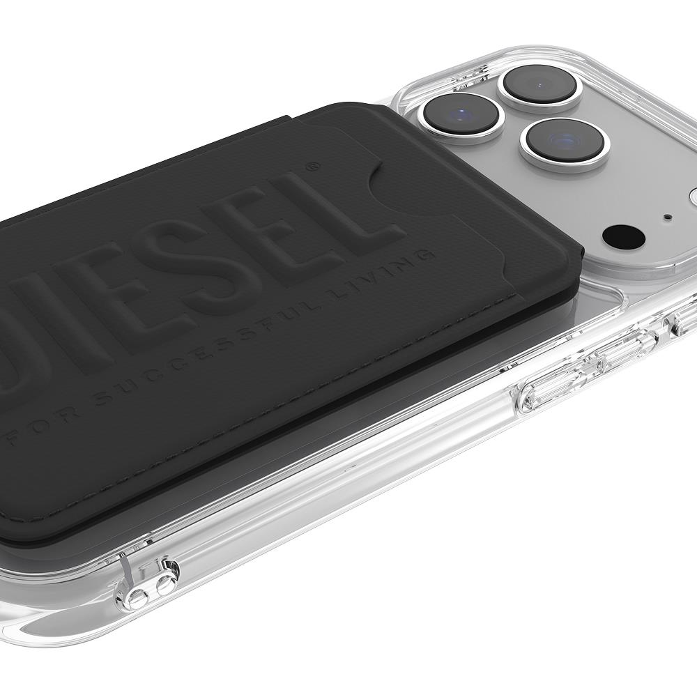 Diesel 3D Biscotto MagSafe Kartlıklı Stand - Siyah - Görsel 3