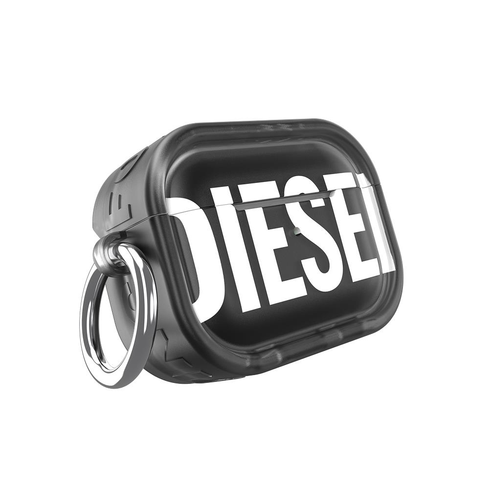 Diesel AirPods Pro / Pro 2 Biscotto Bumper Kılıf - Siyah - Görsel 2