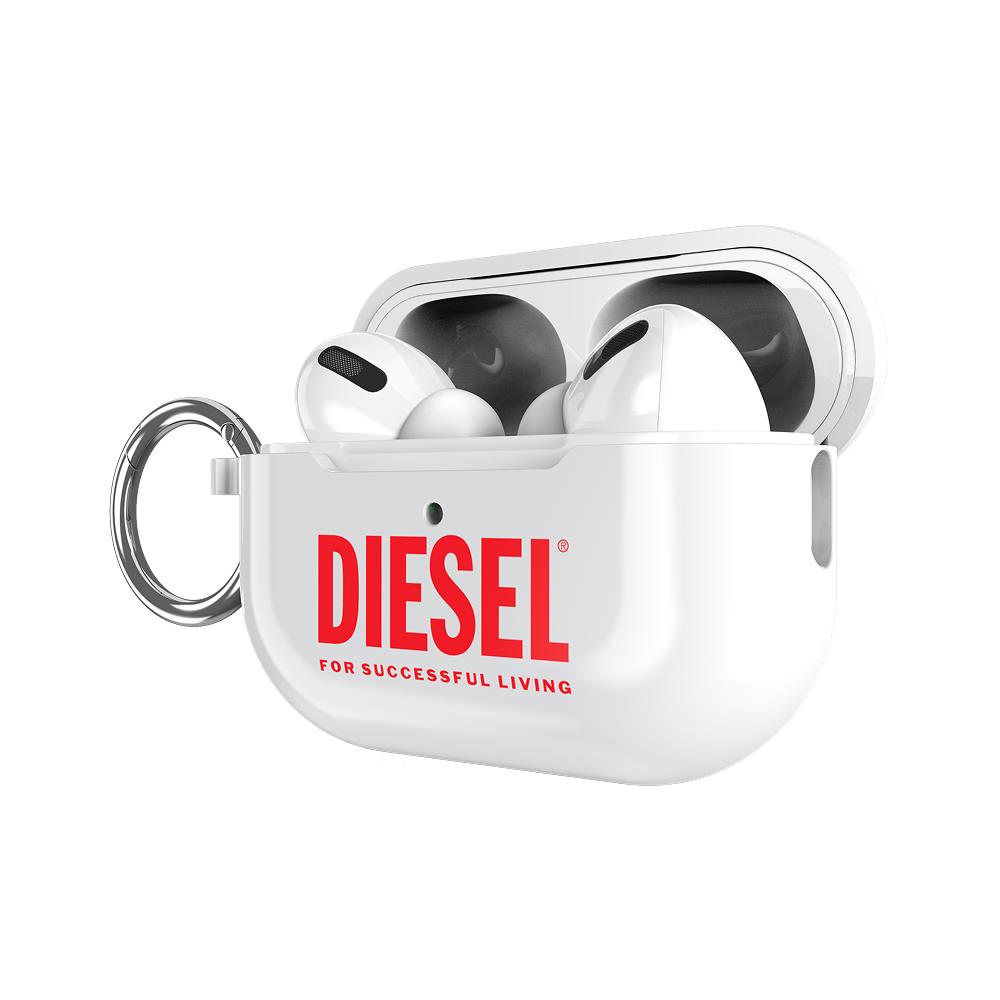 Diesel AirPods Pro / Pro 2 Biscotto Kılıf - Beyaz - Görsel 3