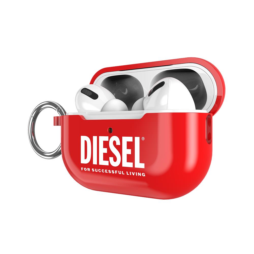 Diesel AirPods Pro / Pro 2 Biscotto Kılıf - Kırmızı - Görsel 3
