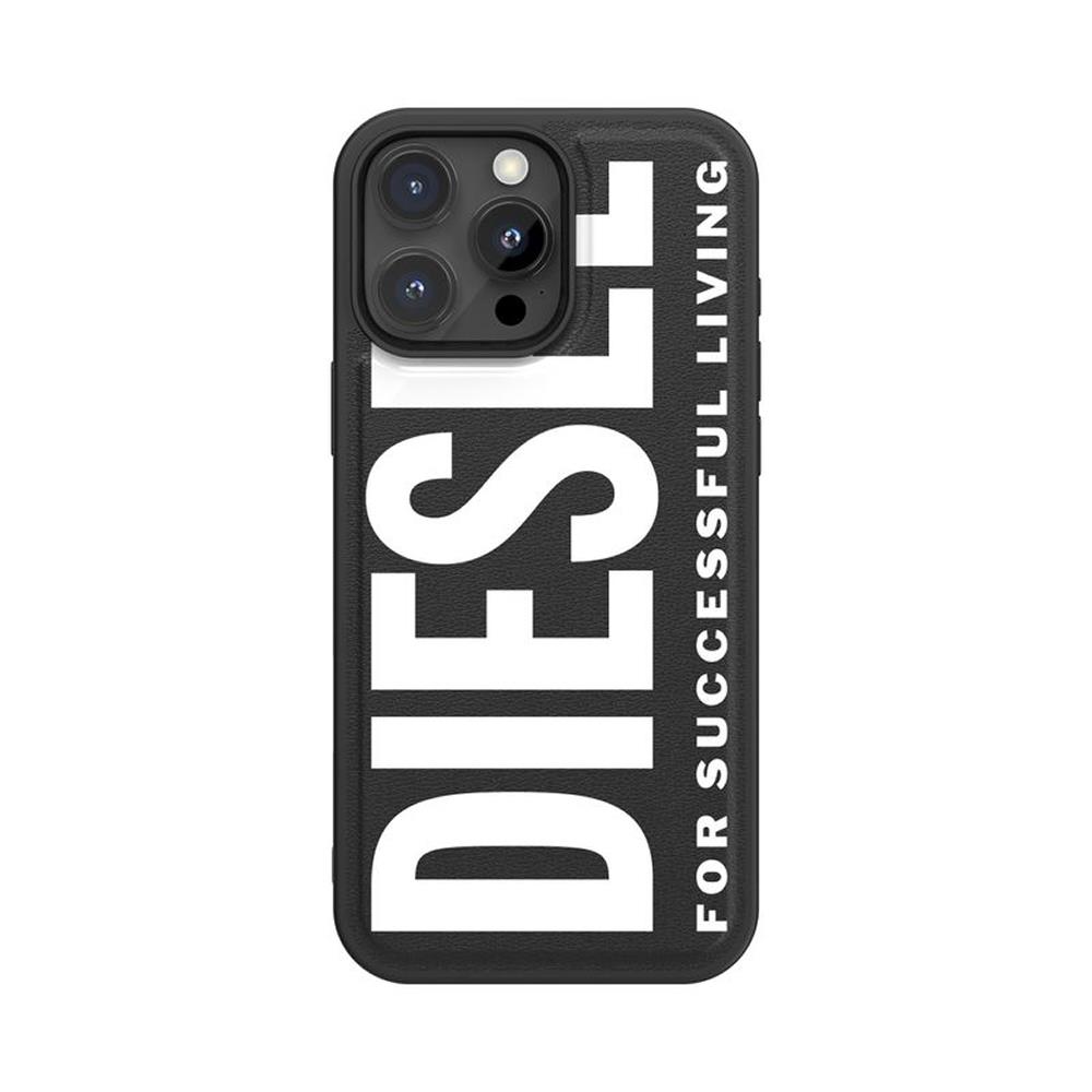 Diesel iPhone 16 Pro Max Kılıf - MagSafe Destekli Core Kalıplı Siyah/Beyaz - Görsel 4