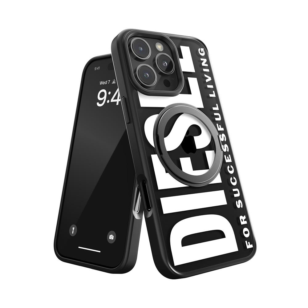 Diesel iPhone 16 Pro Max Kılıf - Ringstand MagSafe Siyah/Beyaz 9 Diesel iPhone 16 Pro Max Kılıf - Ringstand MagSafe Siyah/Beyaz - Görsel 5