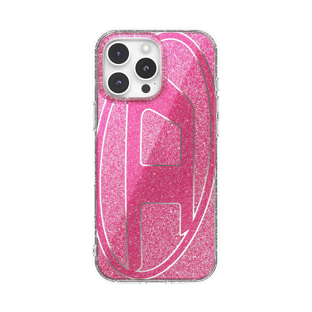 Diesel iPhone 16 Pro Max Kılıf - Oval D Simli (Glitter) Pembe 9 Diesel iPhone 16 Pro Max Kılıf - Oval D Simli (Glitter) Pembe - Görsel 5