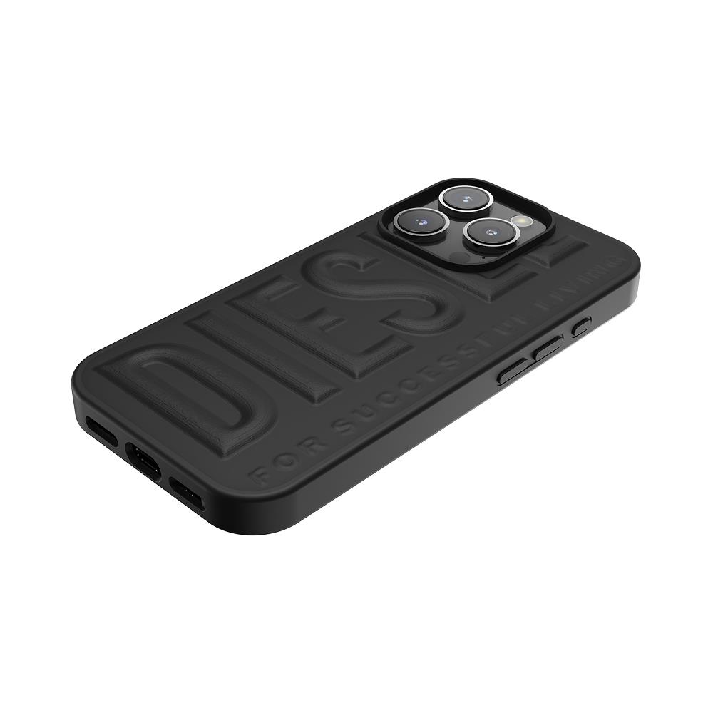 Diesel iPhone 16 Pro Kılıf - 3D Biscotto Siyah - Görsel 3