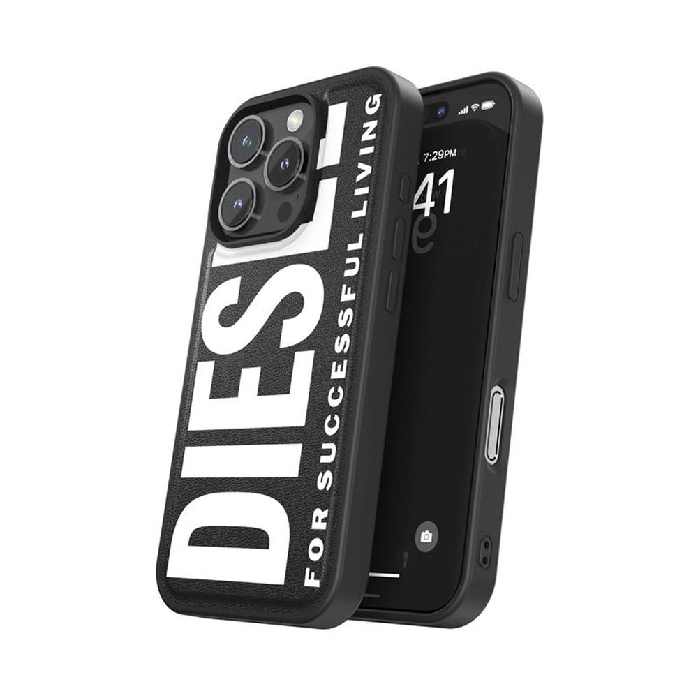 Diesel iPhone 16 Pro Kılıf - MagSafe Destekli Core Kalıplı Siyah/Beyaz - Görsel 4