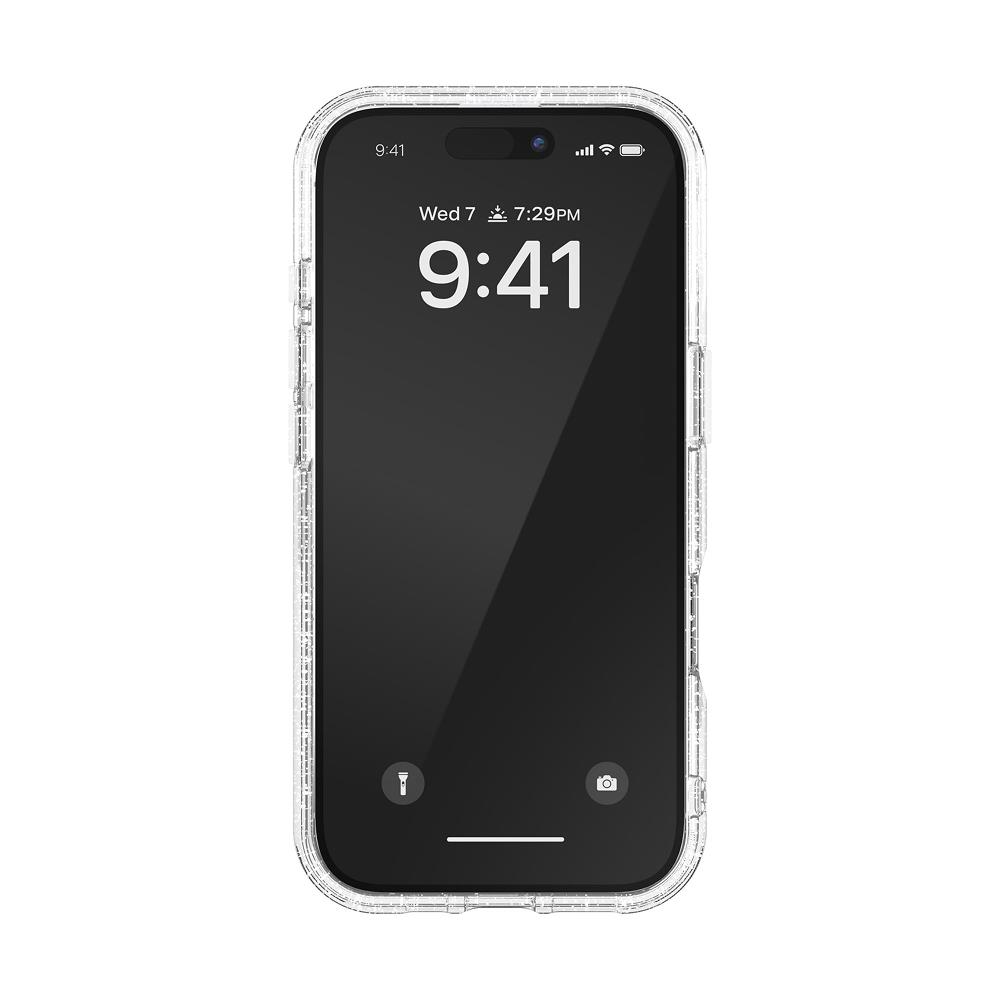 Diesel iPhone 16 Pro Kılıf - Oval D Simli (Glitter) Siyah 3 Diesel iPhone 16 Pro Kılıf - Oval D Simli (Glitter) Siyah - Görsel 2