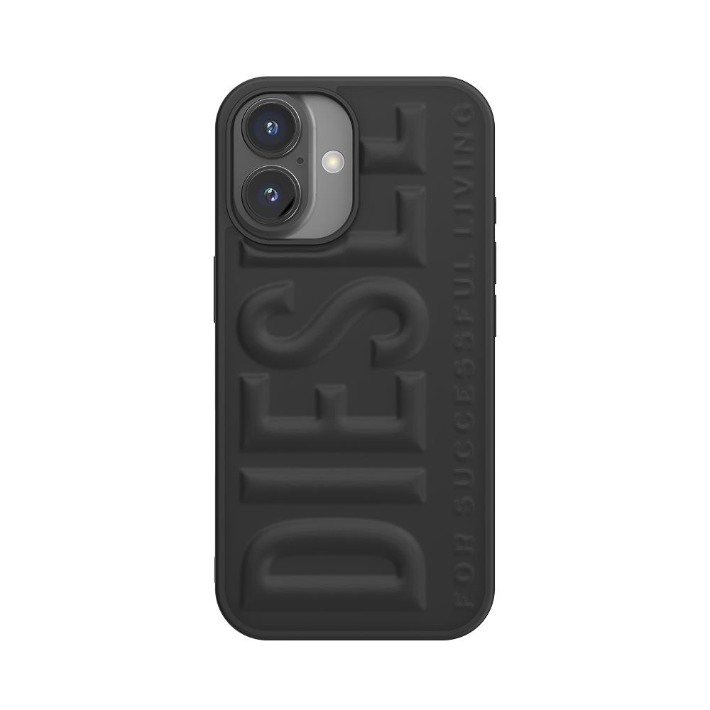 Diesel iPhone 16 Kılıf - 3D Biscotto Siyah - Görsel 5