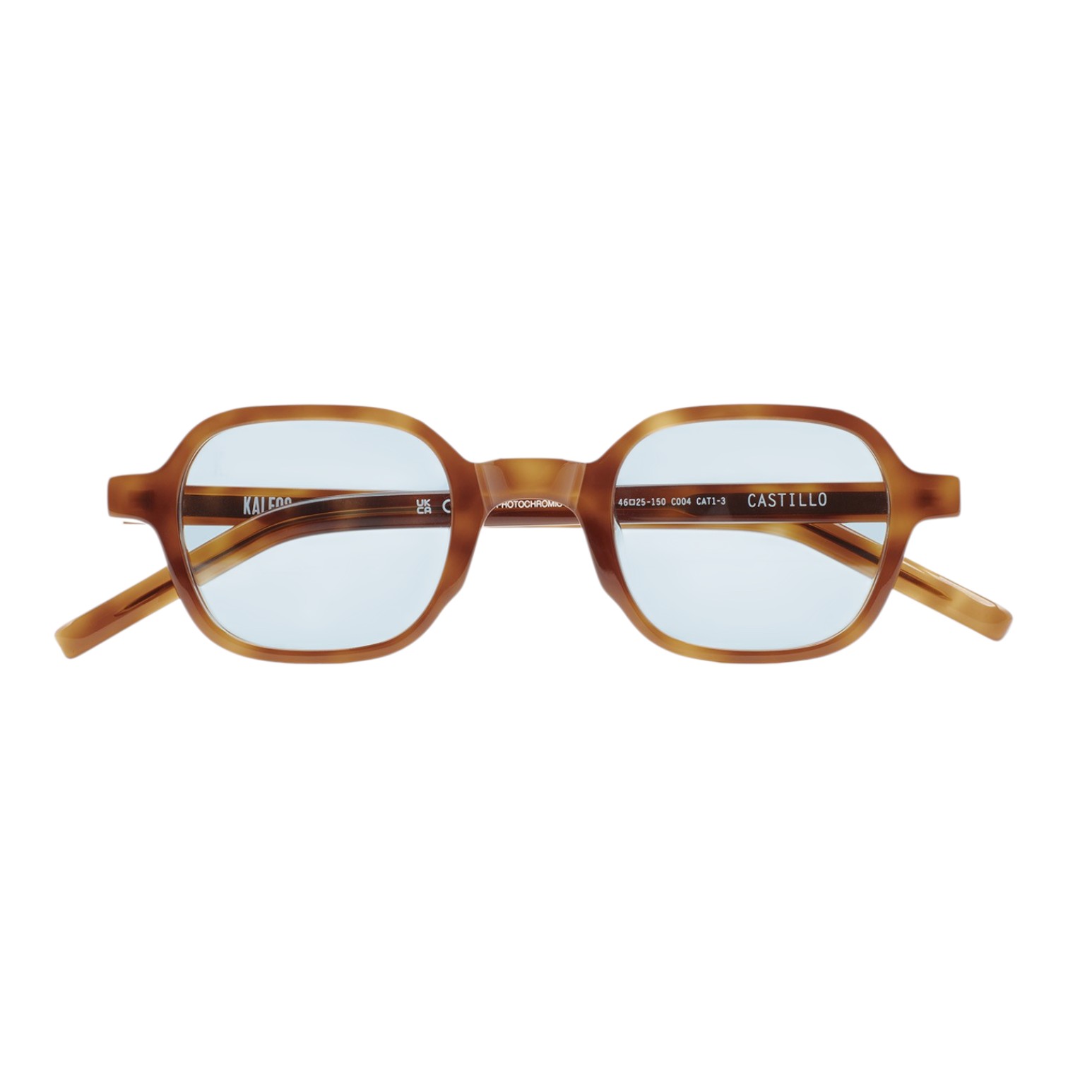 Kaleos Castillo Amber Havana Fotokromik Unisex Güneş Gözlüğü