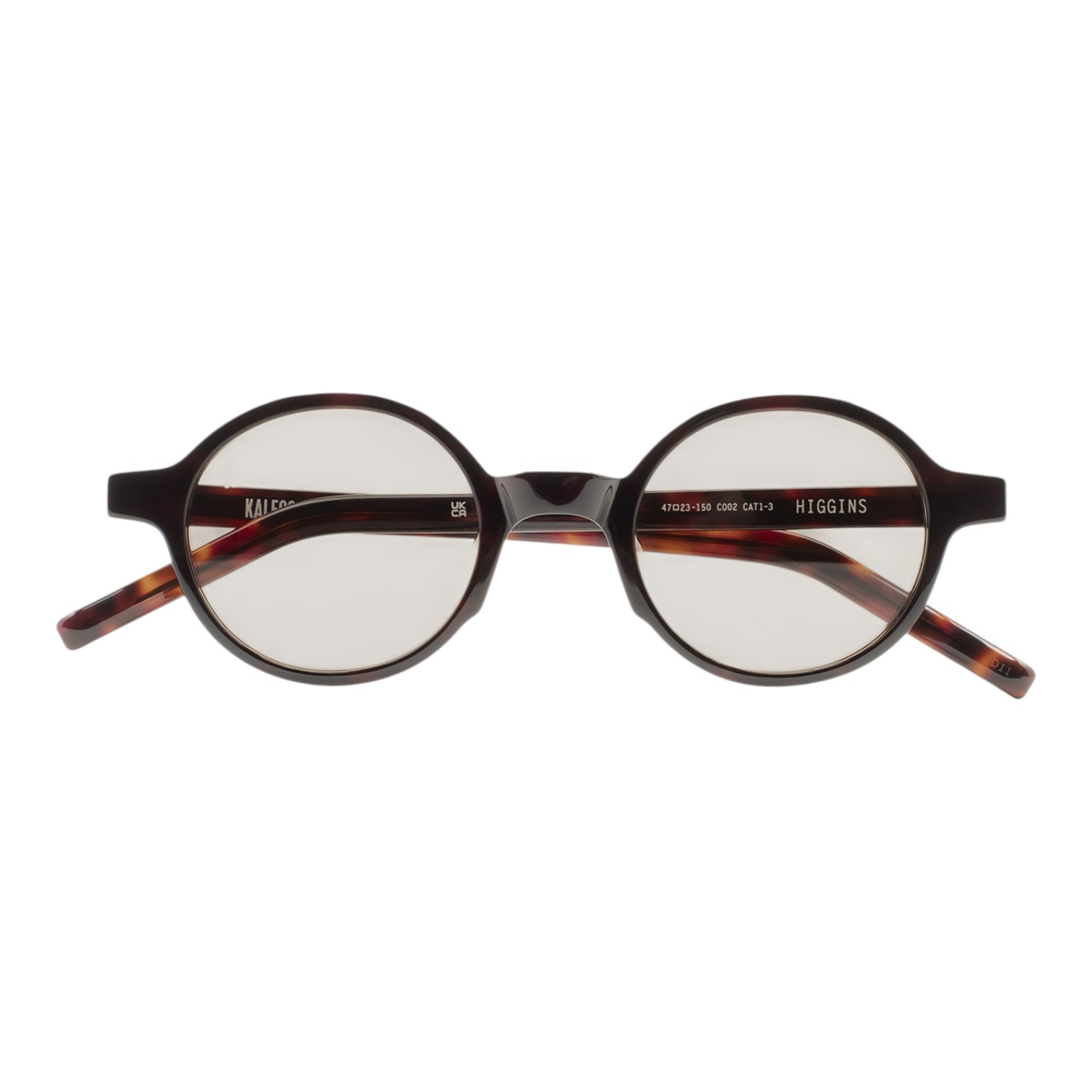 Kaleos Higgins Siyah Havana Unisex Güneş Gözlüğü