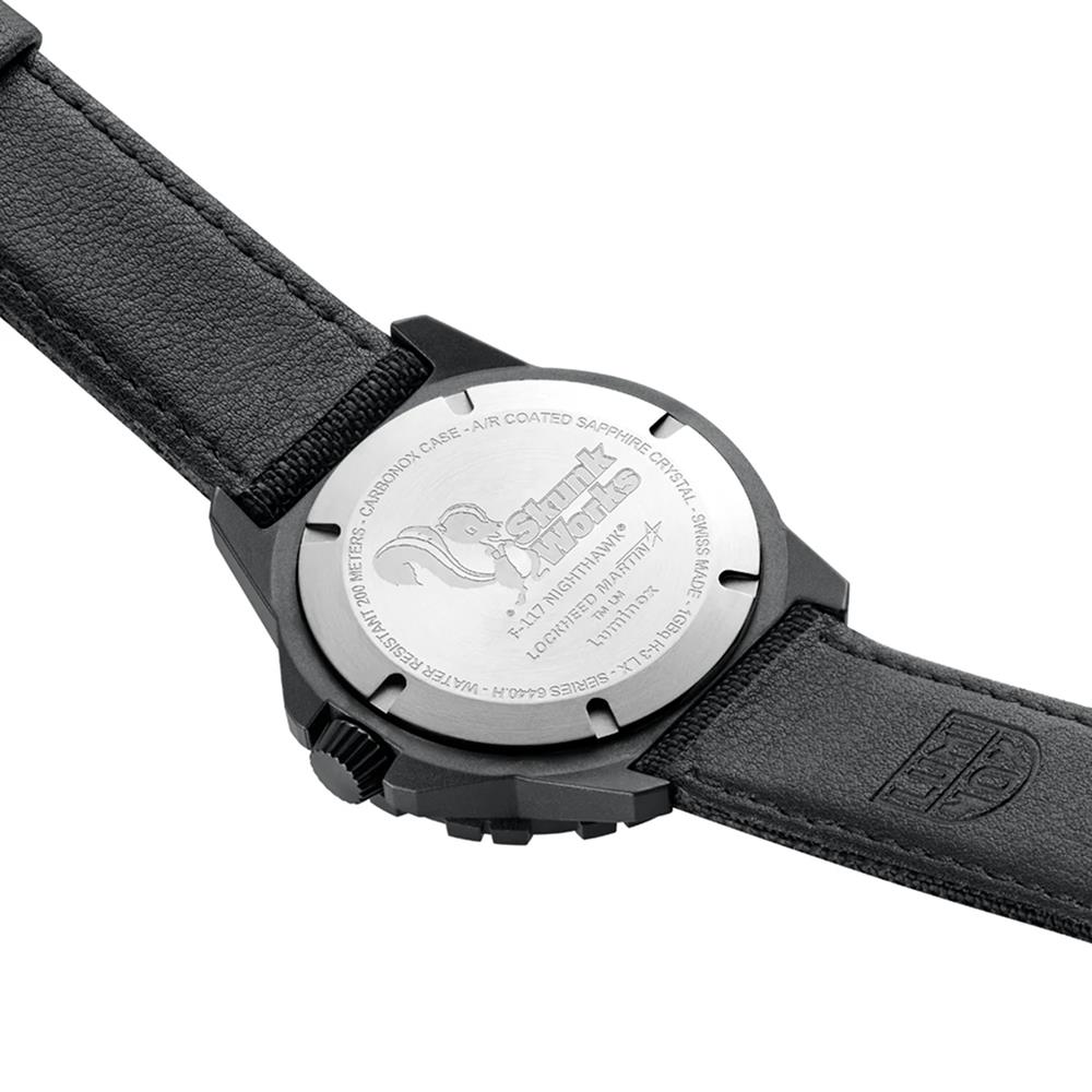 Luminox XA.6442.H F-117 Nighthawk® x Skunk Works® 6440 Serisi Erkek Kol Saati - Görsel 4
