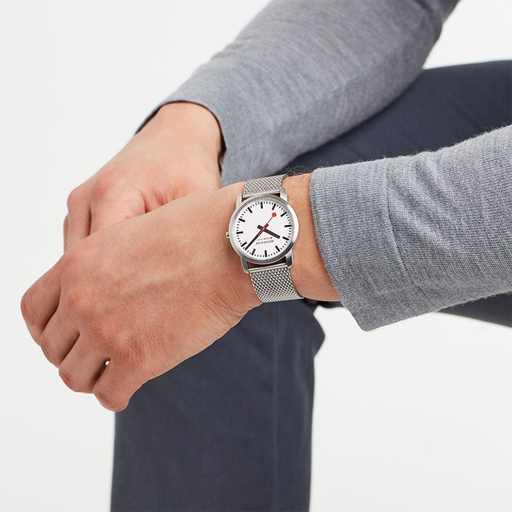 MONDAINE Simply Elegant A400.30351.16SBZ Unisex Kol Saati 3 MONDAINE Simply Elegant A400.30351.16SBZ Unisex Kol Saati - Görsel 2