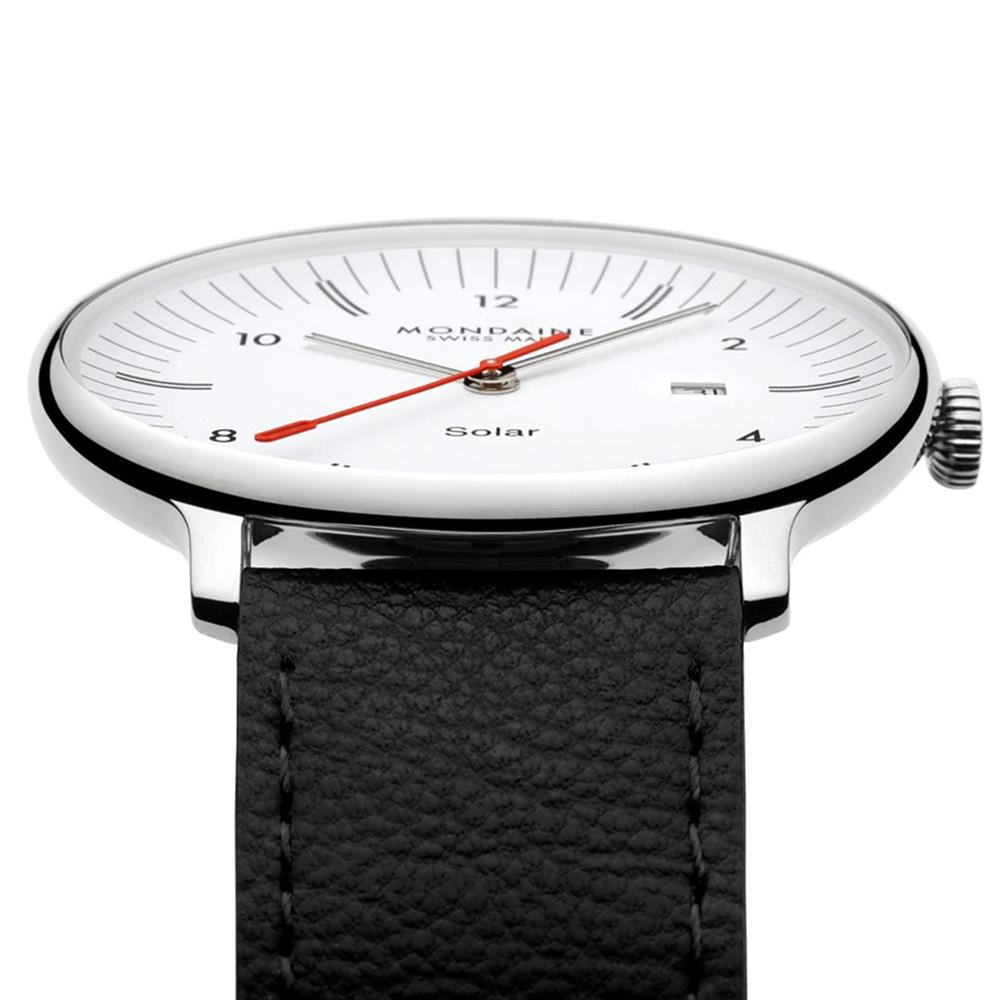 MONDAINE DOPPIO SOLAR  MLE.41910.LBV Erkek Kol Saati - Görsel 4