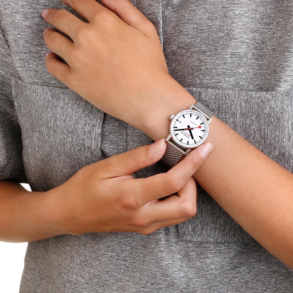 MONDAINE EVO2 MSE.35610.SM Otomatik Unisex Kol Saati - Görsel 4