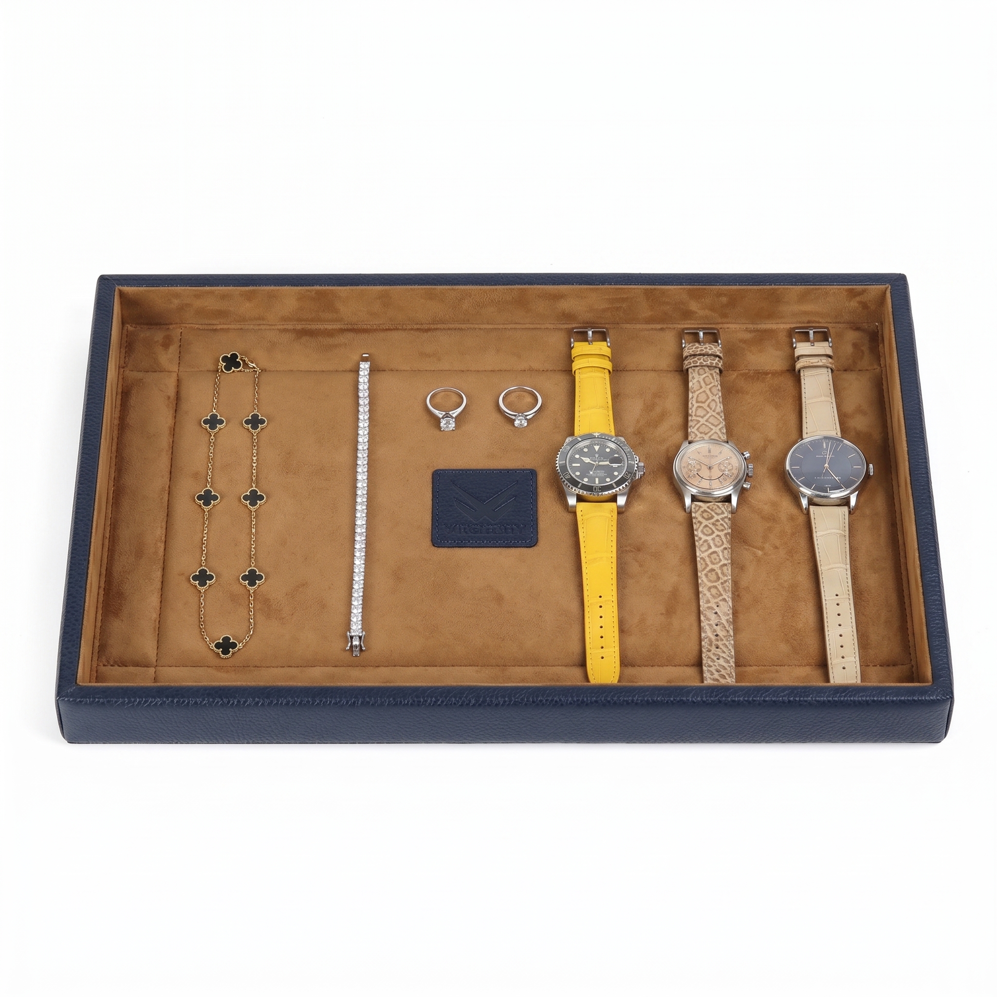 Onywatch Deri Sunum Tepsisi – Lacivert