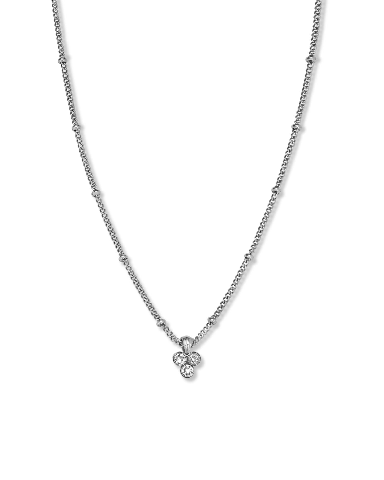 ROSEFIELD Swarovski Tria JTNTS.J442 Çelik Kolye 1 ROSEFIELD Swarovski Tria JTNTS.J442 Çelik Kolye