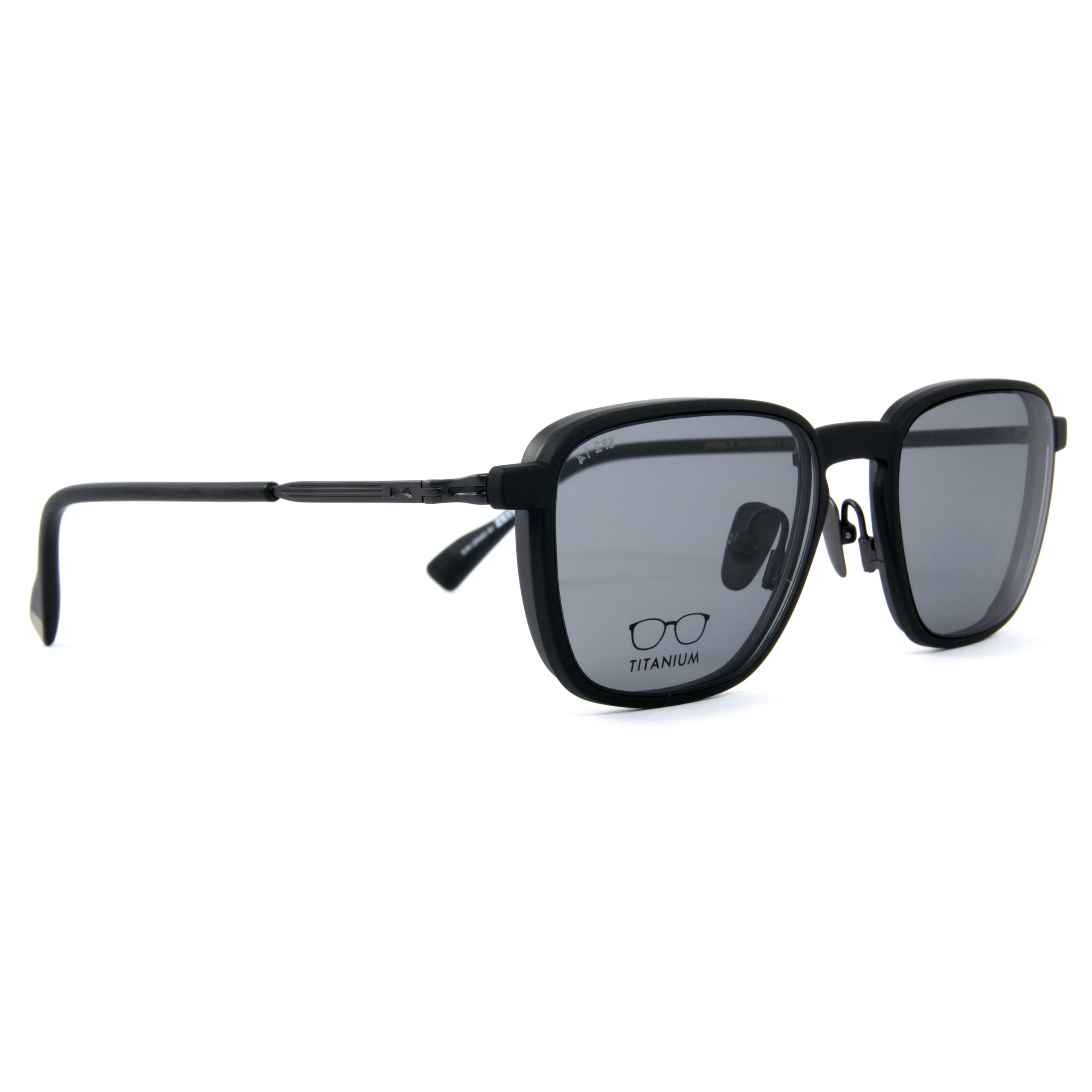 Snob Milano Special II Siyah Titanyum Unisex Optik / Güneş Gözlüğü - Görsel 4
