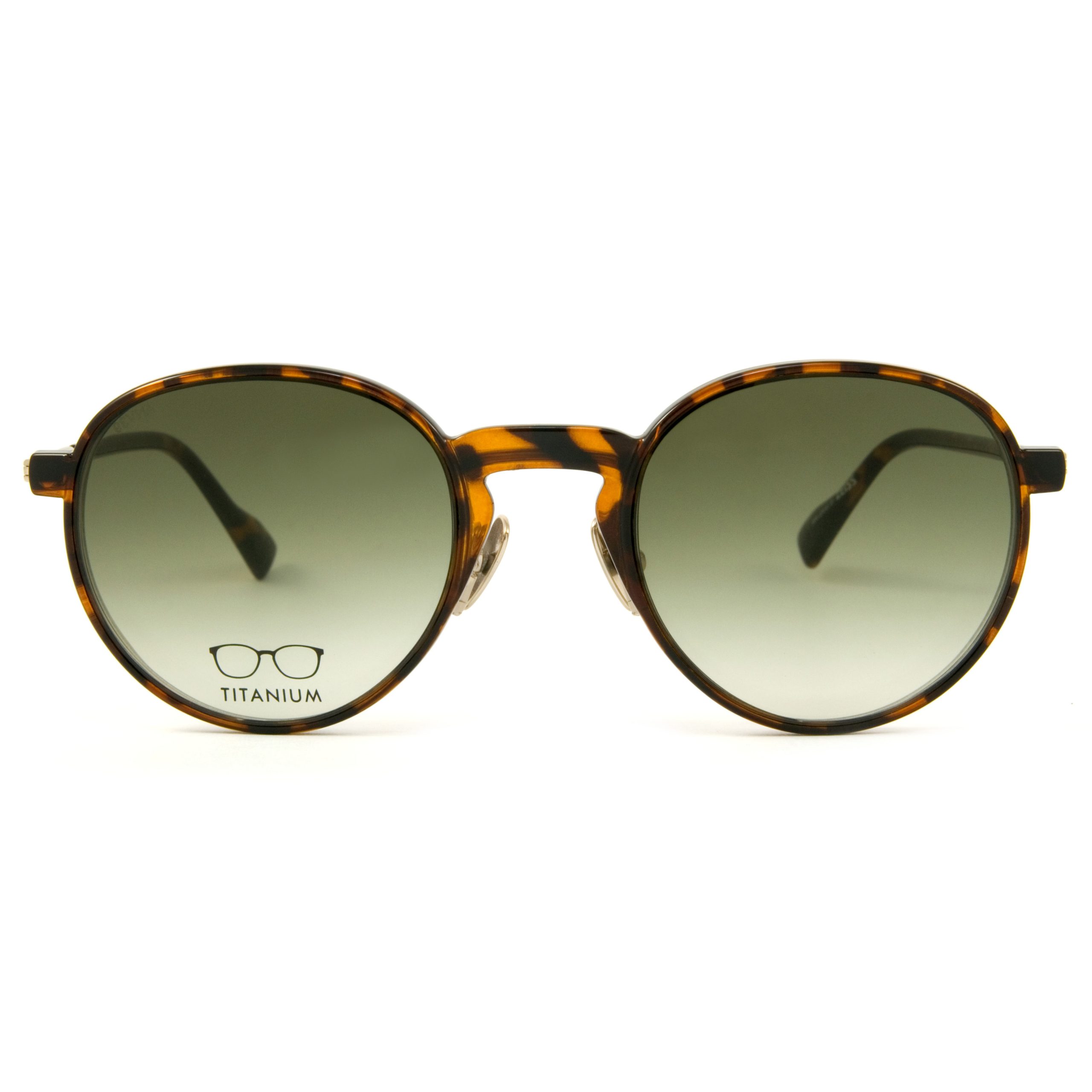 Snob Milano Special One Altın Leopar Titanyum Unisex Optik / Güneş Gözlüğü