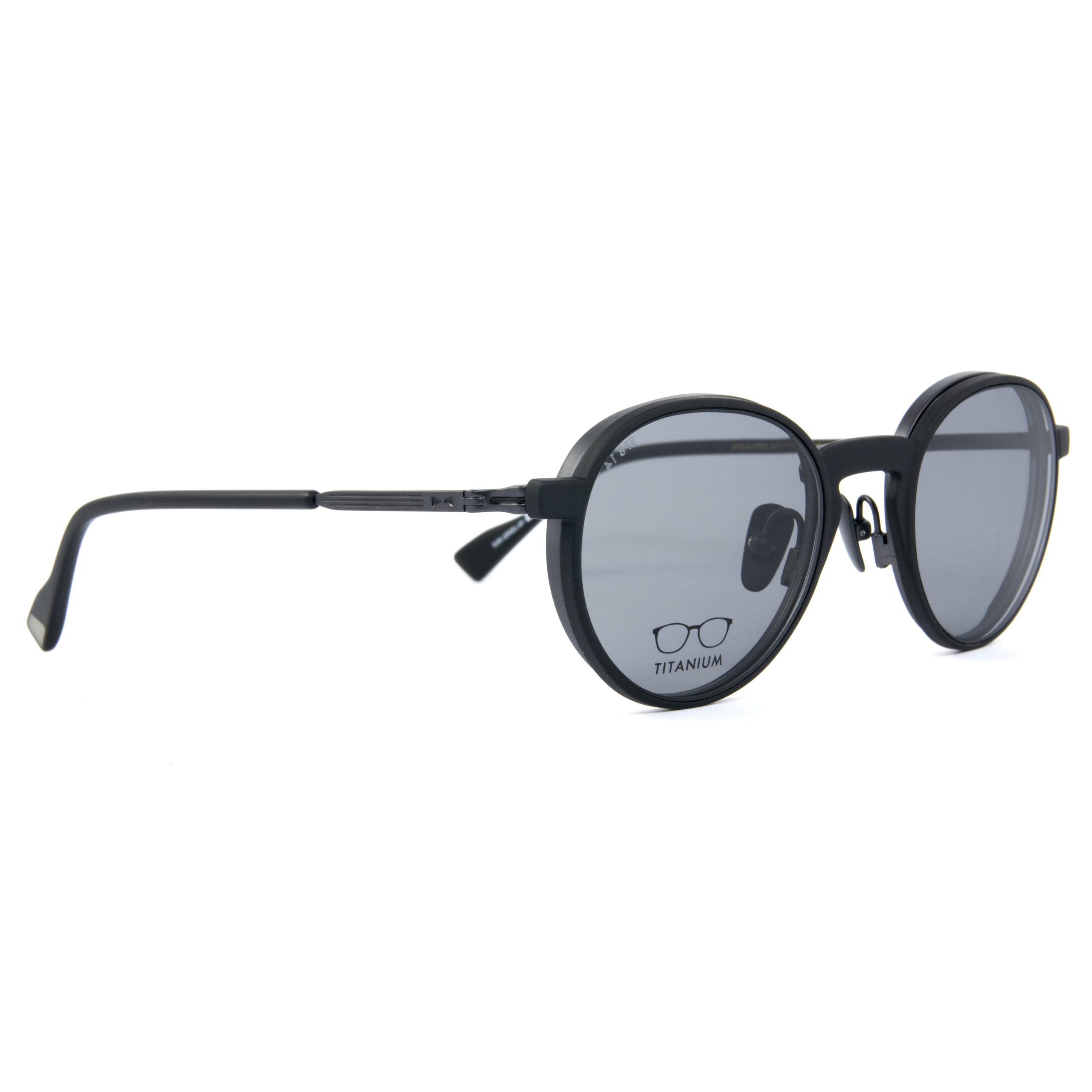 Snob Milano Specialotto Mat Siyah Unisex Optik / Güneş Gözlüğü - Görsel 4