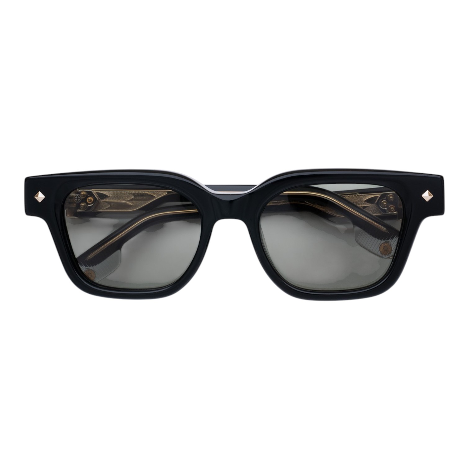 Unique Design Milano The Gleam 22K Altın Siyah Unisex Güneş Gözlüğü