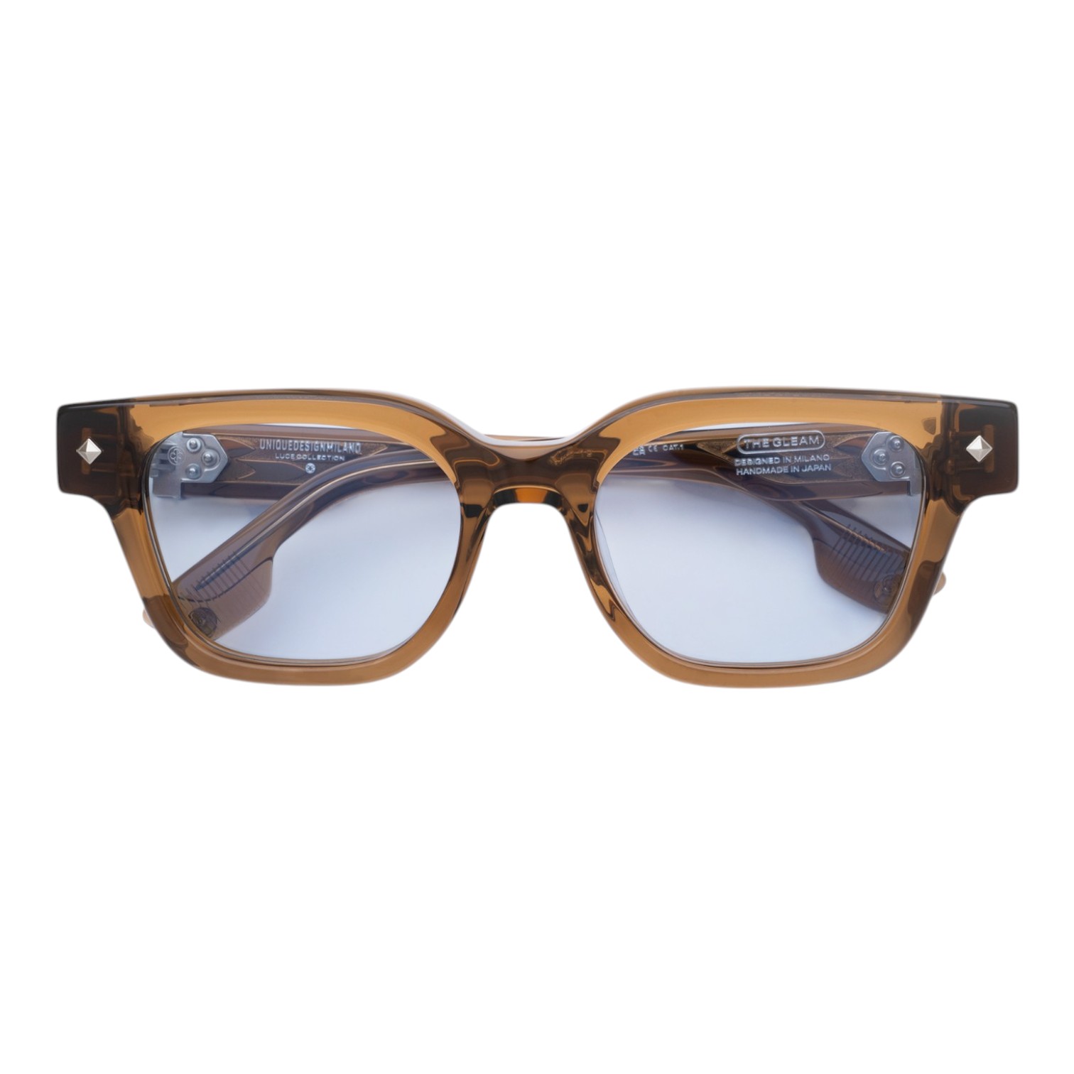 Unique Design Milano The Gleam 22K Beyaz Altın Kahverengi Unisex Güneş Gözlüğü 1 Unique Design Milano The Gleam 22K Beyaz Altın Kahverengi Unisex Güneş Gözlüğü