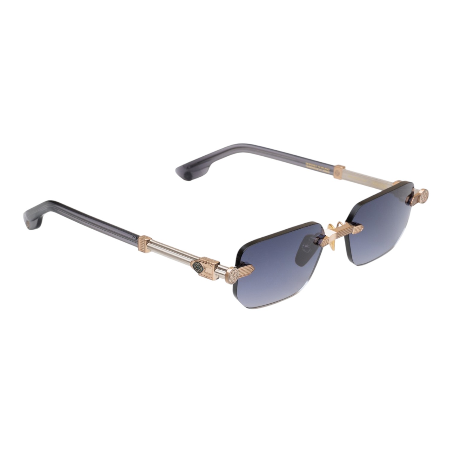 Unique Design Milano The Haze 22K Altın Füme Unisex Güneş Gözlüğü 3 Unique Design Milano The Haze 22K Altın Füme Unisex Güneş Gözlüğü - Görsel 2