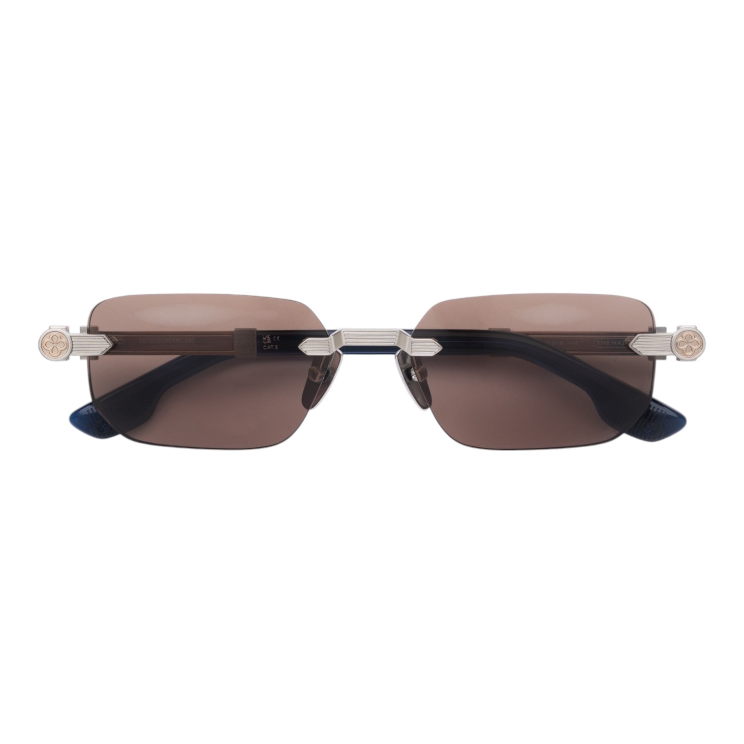 Unique Design Milano The Haze 22K Altın Lacivert Unisex Güneş Gözlüğü 1 Unique Design Milano The Haze 22K Altın Lacivert Unisex Güneş Gözlüğü
