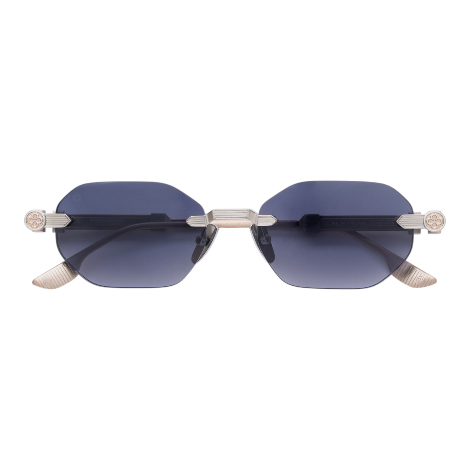 Unique Design Milano The Sheen 22K Altın Gümüş Unisex Güneş Gözlüğü 1 Unique Design Milano The Sheen 22K Altın Gümüş Unisex Güneş Gözlüğü