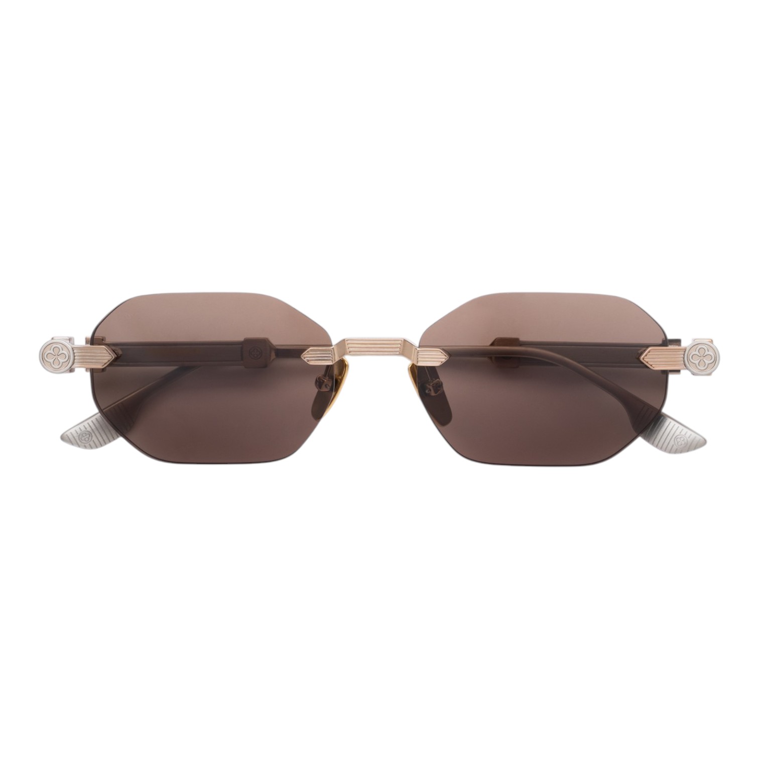 Unique Design Milano The Sheen 22K Altın Gümüş Unisex Güneş Gözlüğü 1 Unique Design Milano The Sheen 22K Altın Gümüş Unisex Güneş Gözlüğü