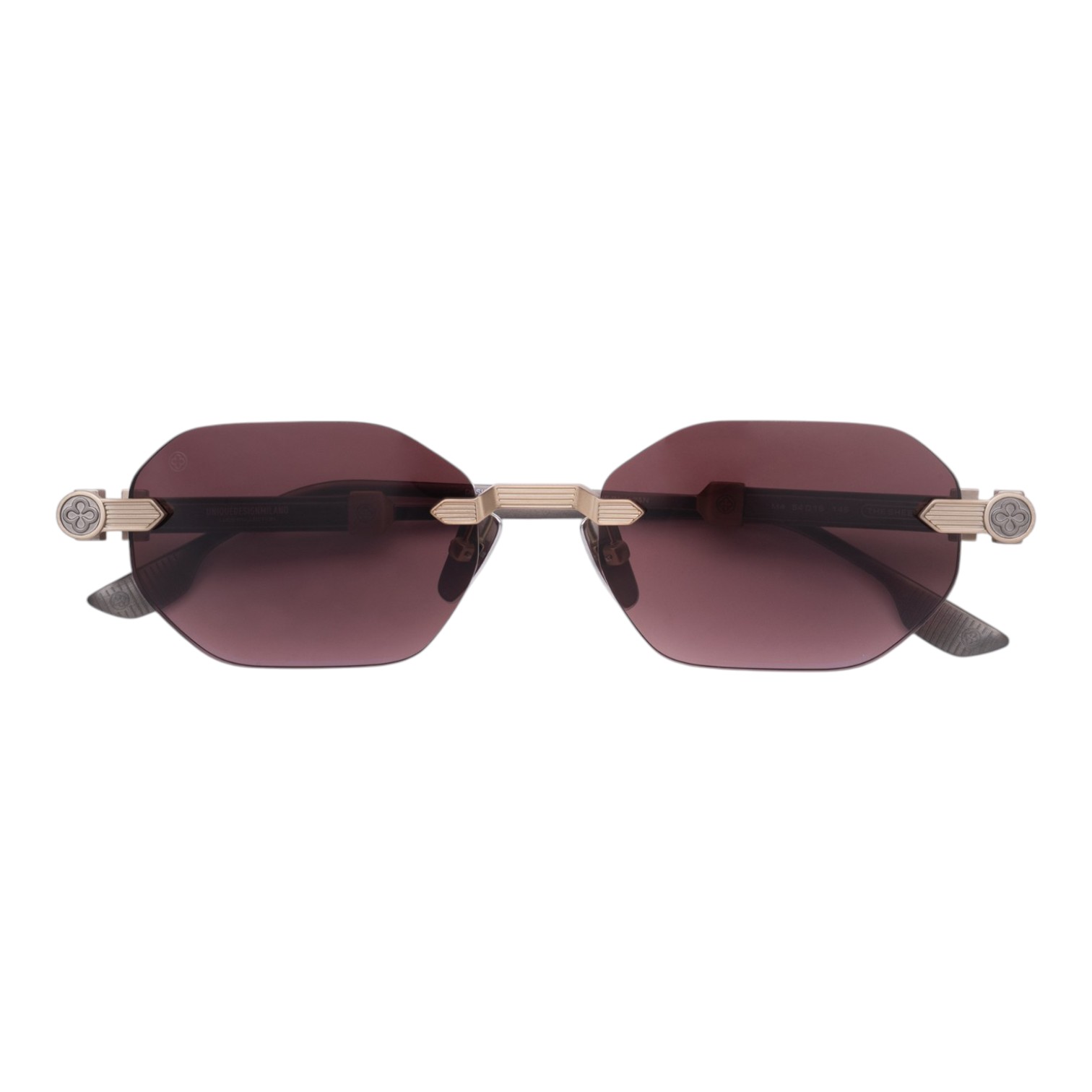 Unique Design Milano The Sheen 22K Altın Unisex Güneş Gözlüğü 1 Unique Design Milano The Sheen 22K Altın Unisex Güneş Gözlüğü
