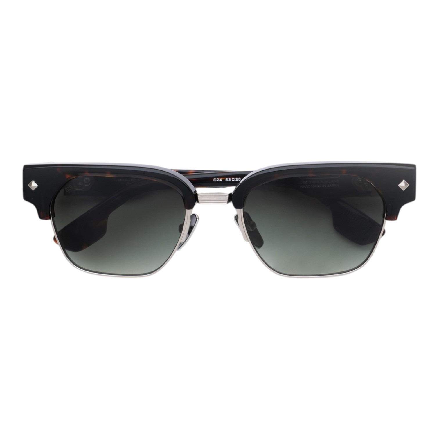 Unique Design Milano The Whisper  22K Beyaz Altın Havana Unisex Güneş Gözlüğü