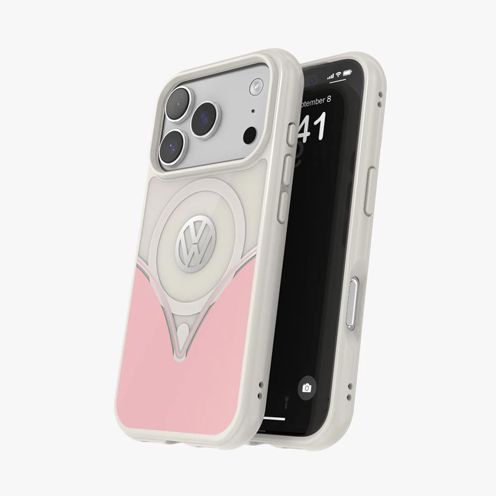 Volkswagen iPhone 17 Pro Kılıf - Pudra Pembe - Görsel 3