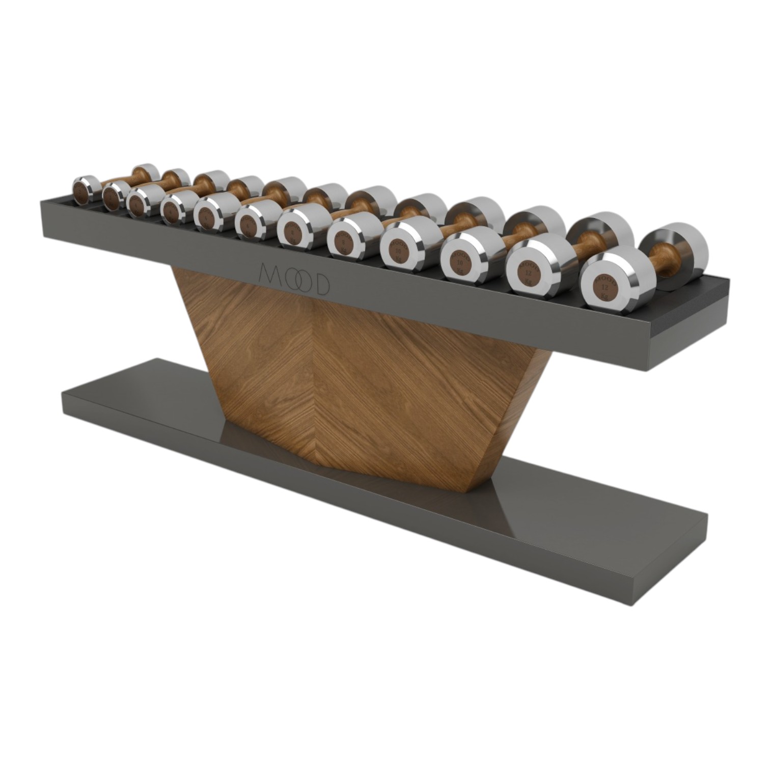 Dumbbell Set Horizontal Stand 3 Dumbbell Set Horizontal Stand - Görsel 2
