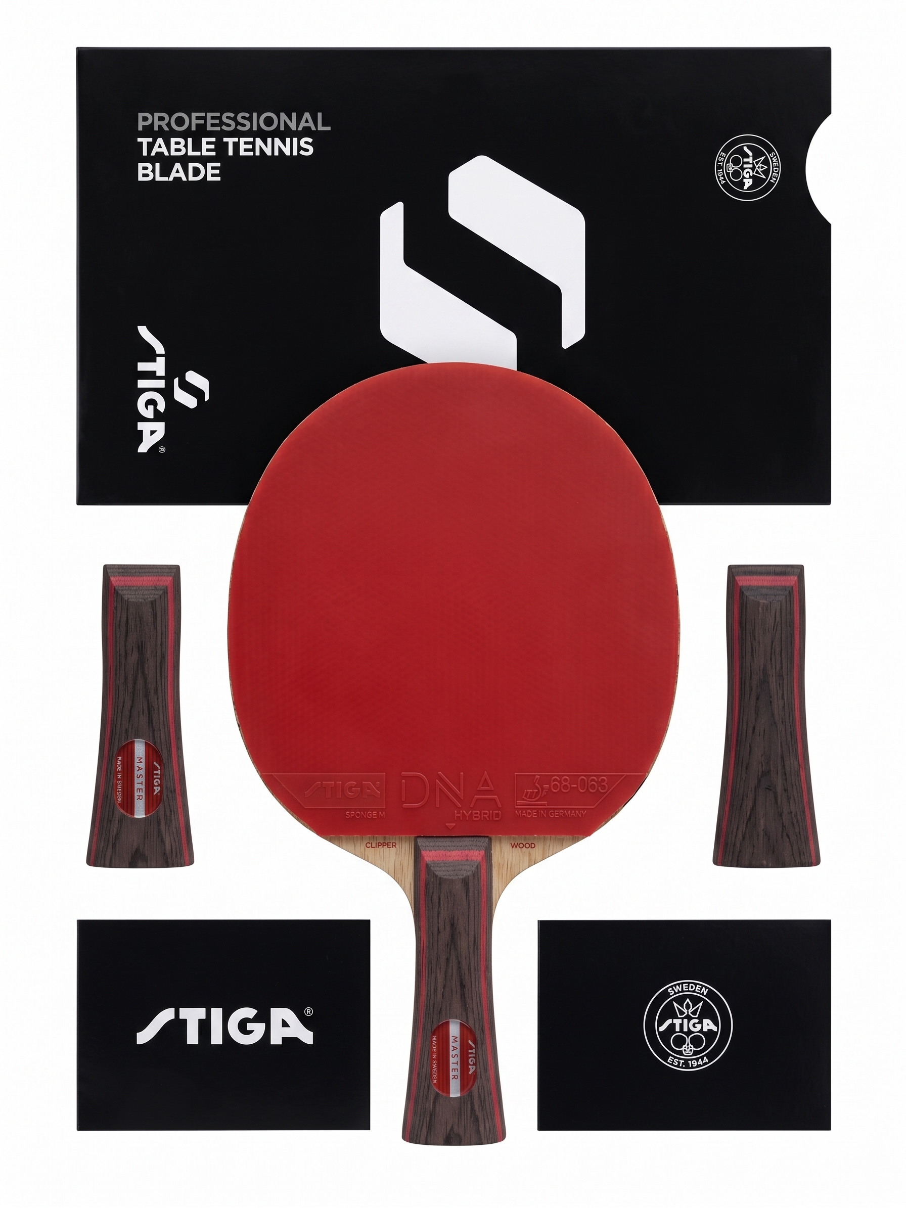 Clipper Wood DNA Hybrid M Pro Kombo Masa Tenisi Raketi 3 Clipper Wood DNA Hybrid M Pro Kombo Masa Tenisi Raketi - Görsel 2