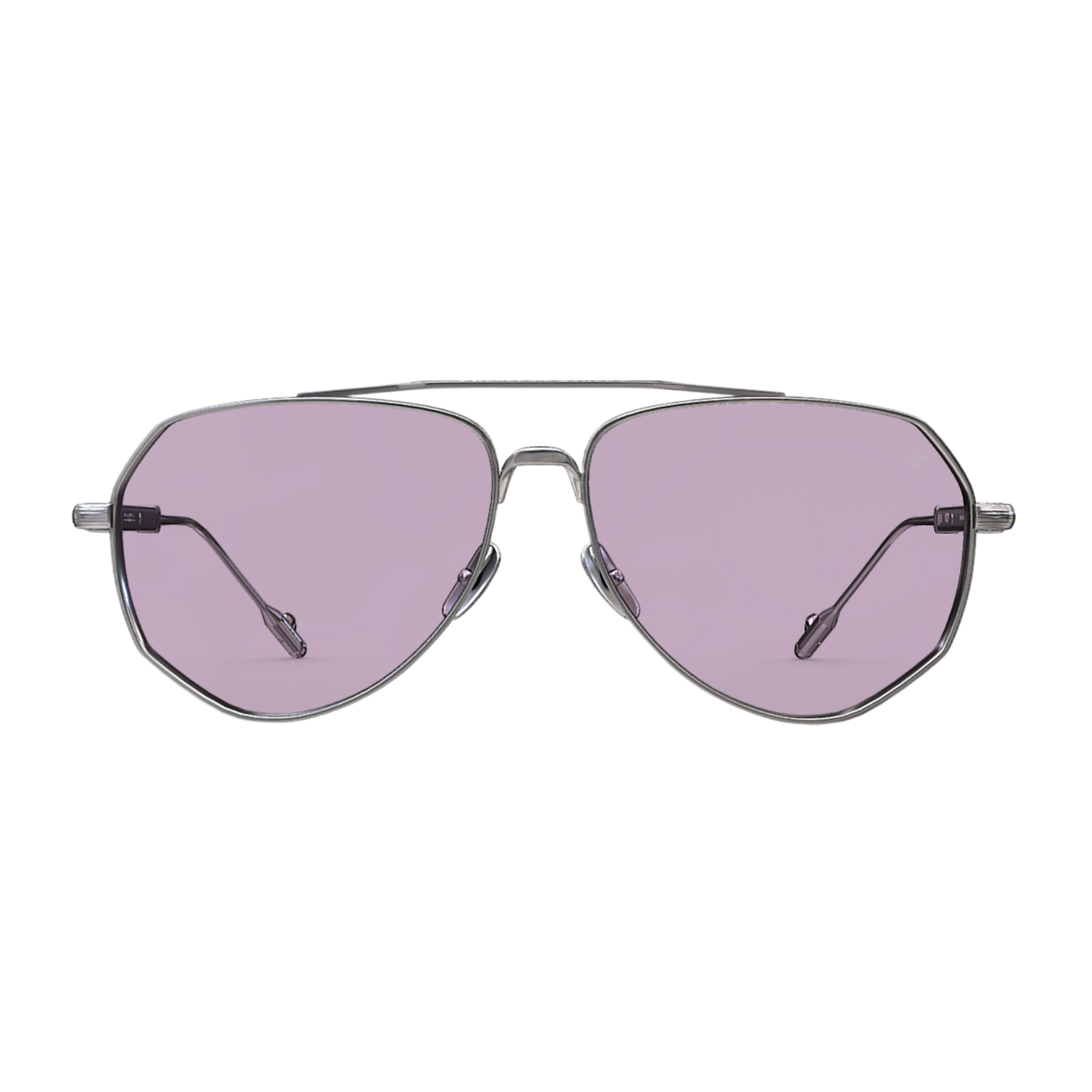 Philippe V N27 Gümüş Pembe Fotokromik  Titanyum Unisex Güneş Gözlüğü