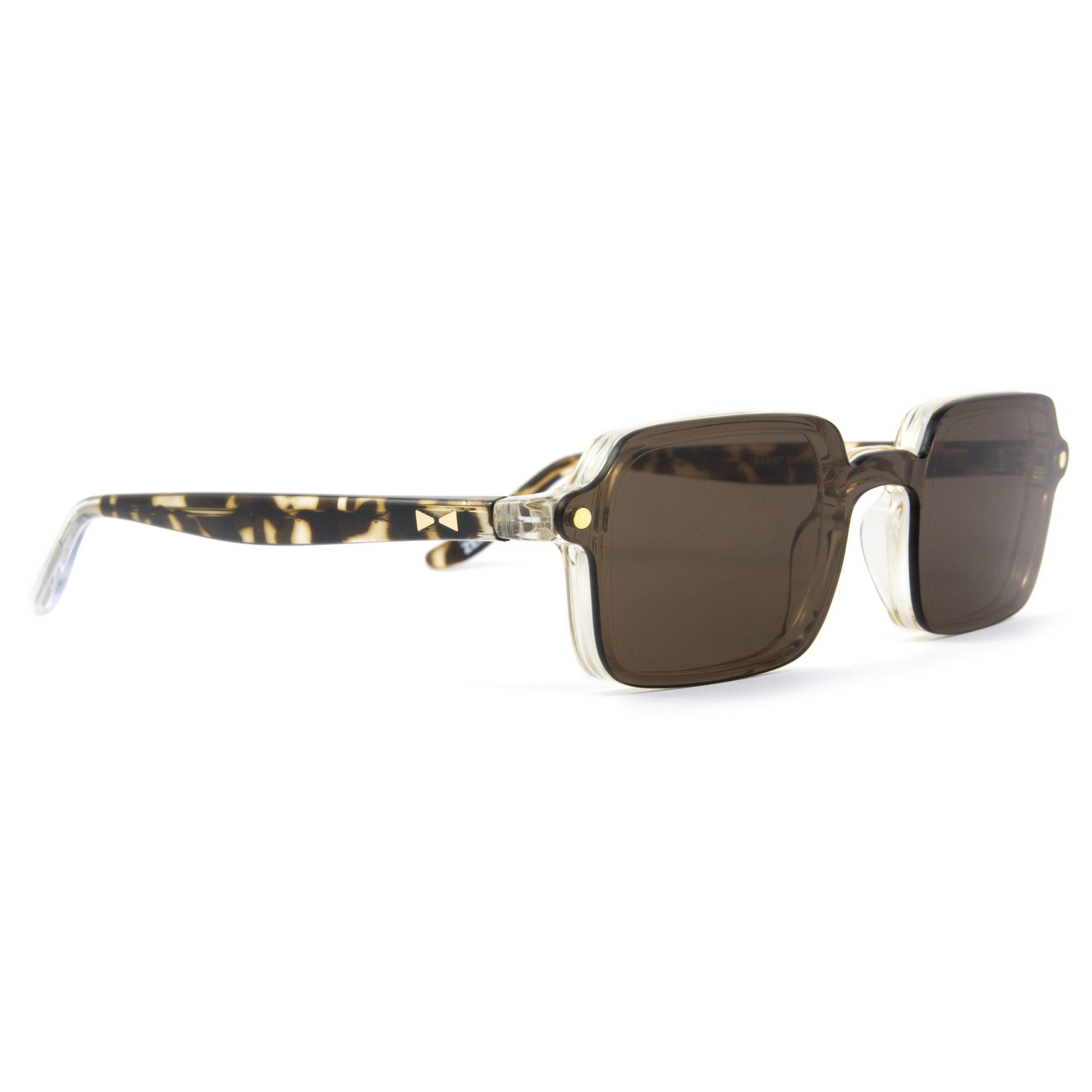 Snob Milano Bosin Şeffaf Leopar Unisex Optik / Güneş Gözlüğü - Görsel 4